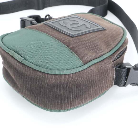 Chanel Sport Coco Mark Shoulder Bag Brown Men's - Picture 5 of 9